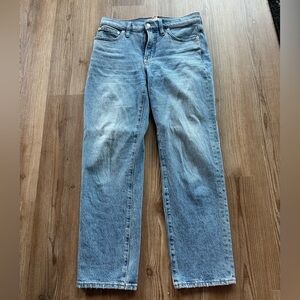 Madewelll Mid-Rise Vintage Perfect Straight Jeans